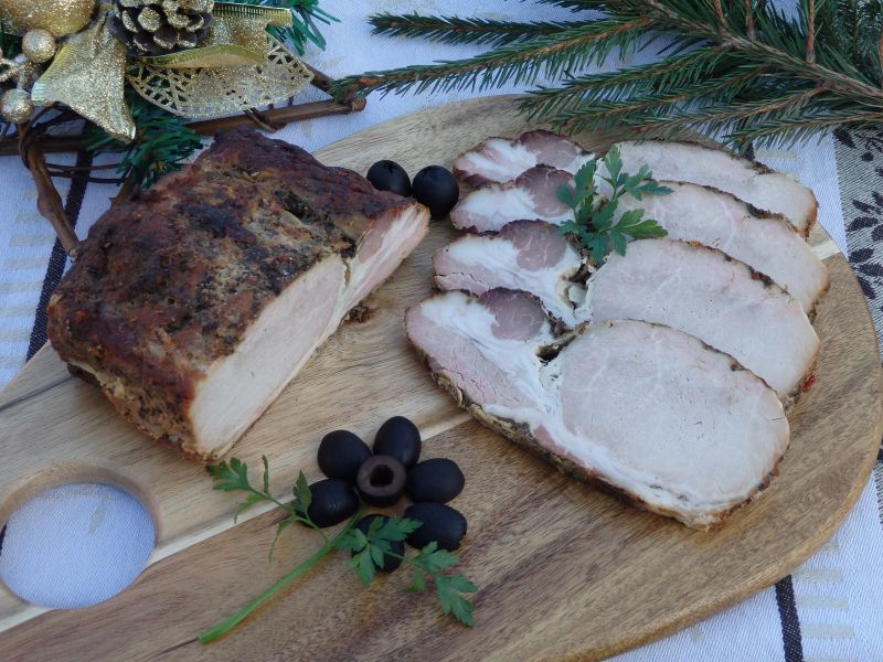 Schab pieczony w mleku Schab pieczony w mleku