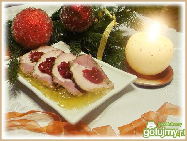 Schab pieczony w piwie  Schab pieczony w piwie