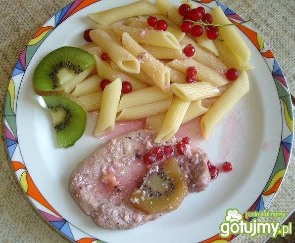Schab pieczony w sosie porzeczkowym Schab pieczony w sosie porzeczkowym