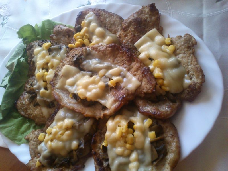 Schab pod pierzynką z sera Schab pod pierzynką z sera