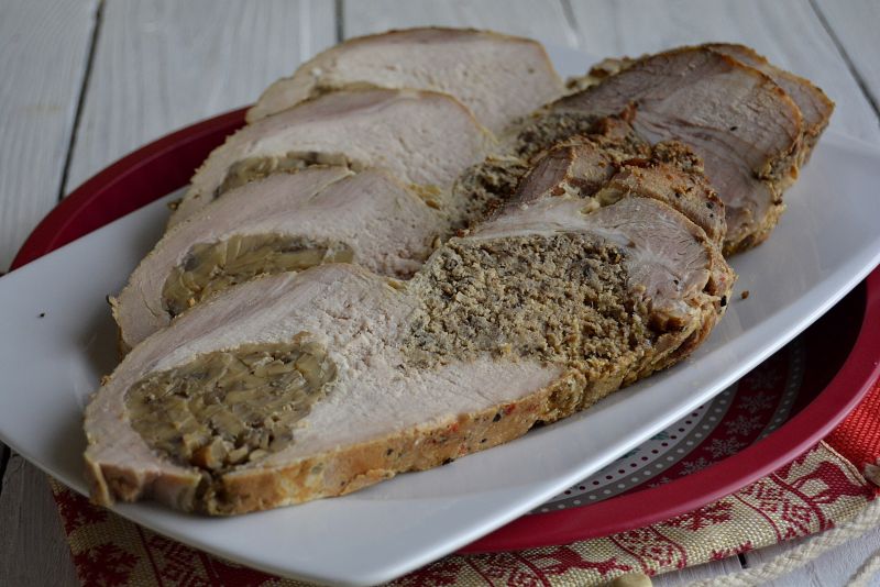 Schab podwójnie grzybowy Schab podwójnie grzybowy