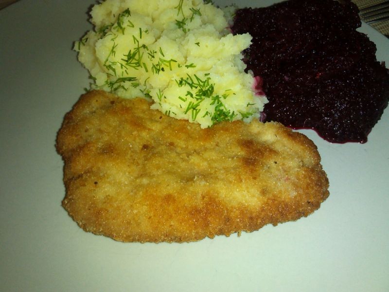 Schab smażony w klasycznej panierce 