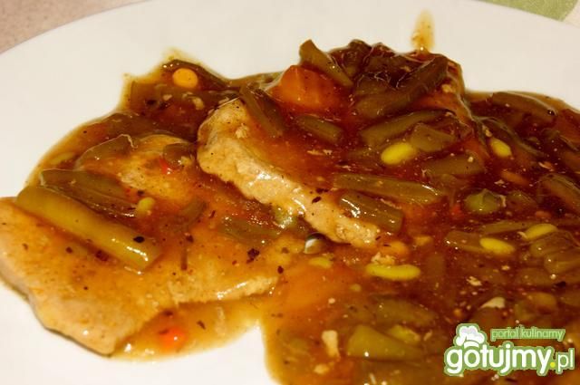 Schab w fasolce szparagowej Schab w fasolce szparagowej