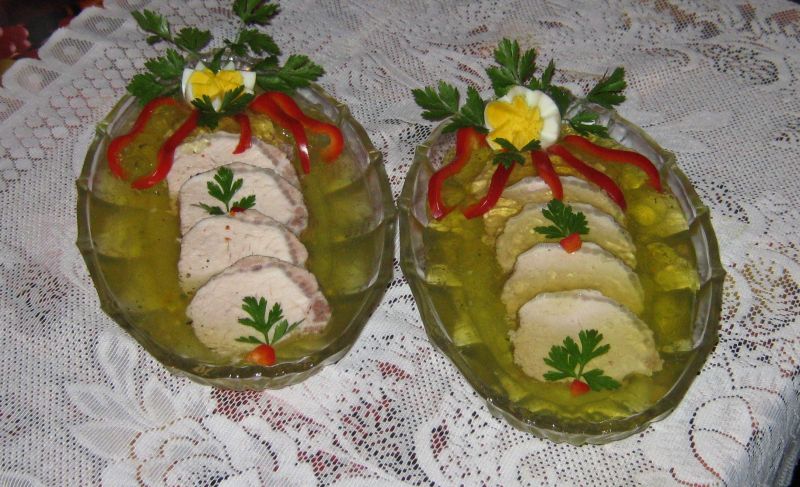 Schab w galarecie Schab w galarecie