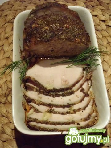 Schab w majeranku Schab w majeranku