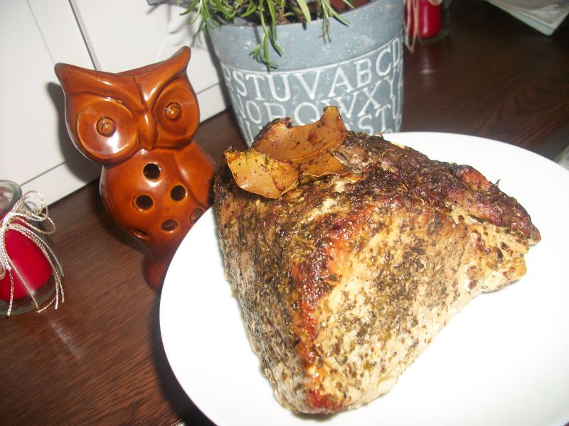 Schab w majeranku Schab w majeranku