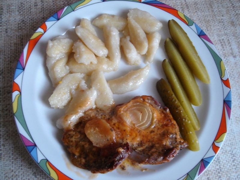 Schab w majonezie z keczupem