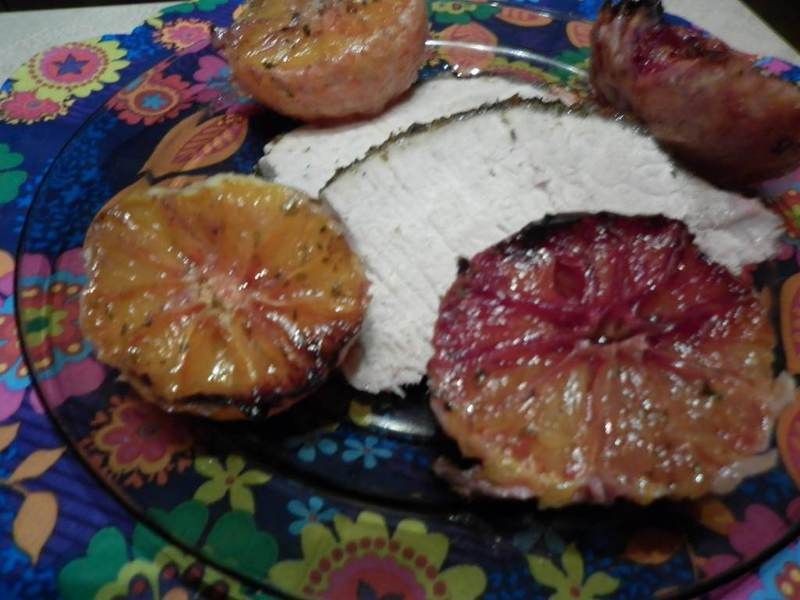 Schab w pomarańczach sycylijskich z melasą Schab w pomarańczach sycylijskich z melasą