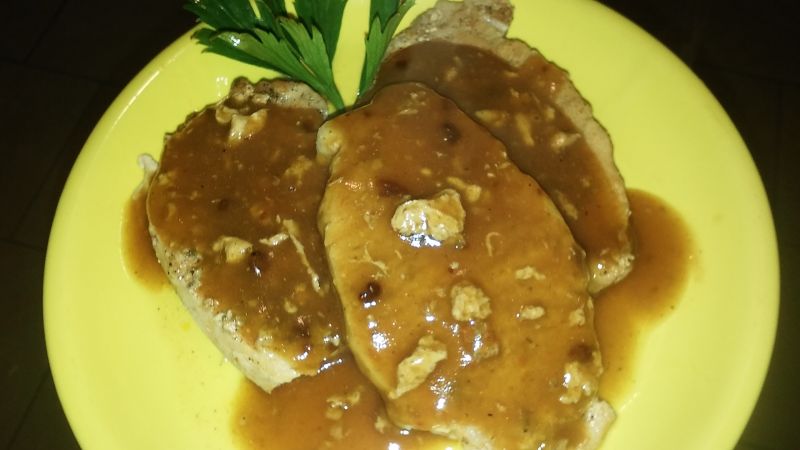 Schab w sosie Schab w sosie