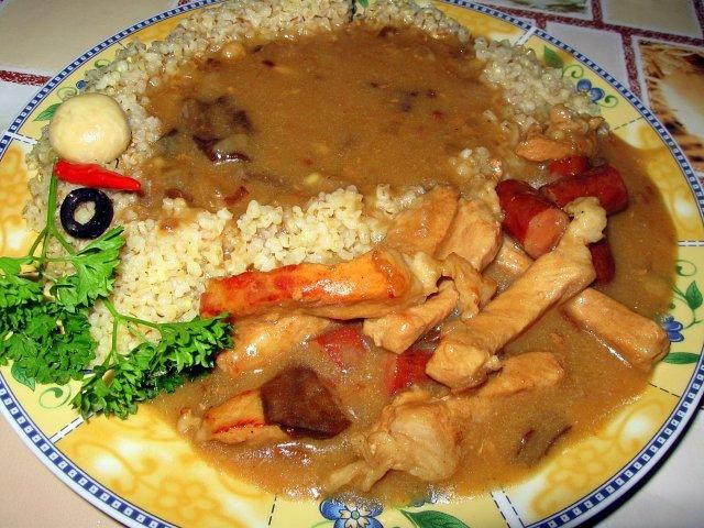 Schab w sosie borowikowym Schab w sosie borowikowym