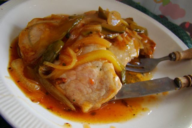 Schab w sosie myśliwskim Schab w sosie myśliwskim