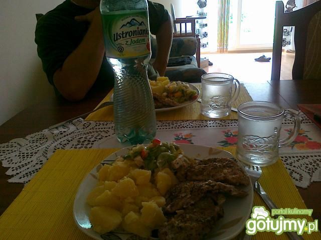 Schab w ziołach  Schab w ziołach