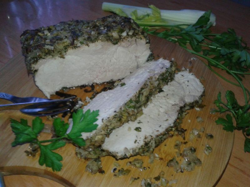 Schab w ziołach Schab w ziołach