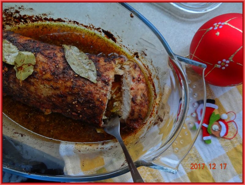 Schab wolno pieczony