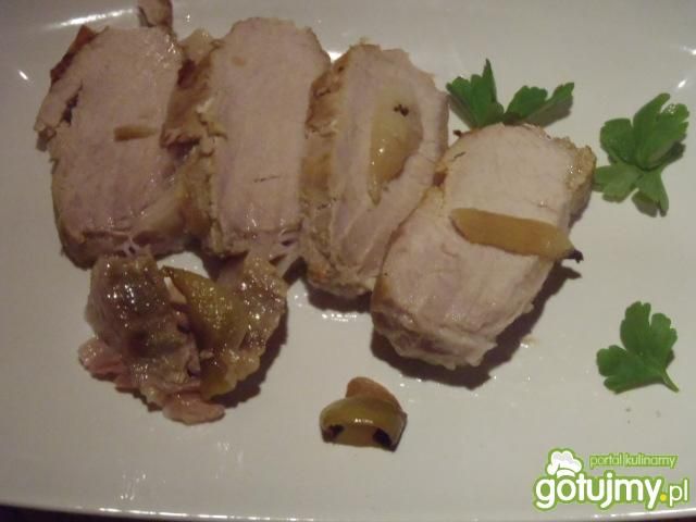 Schab z cebulką w cytrynowej marynacie