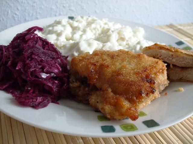 Schab z konfitura zurawinowa i serem Schab z konfitura zurawinowa i serem