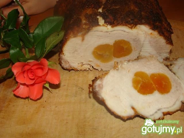 Schab z morelą 2 Schab z morelą 2