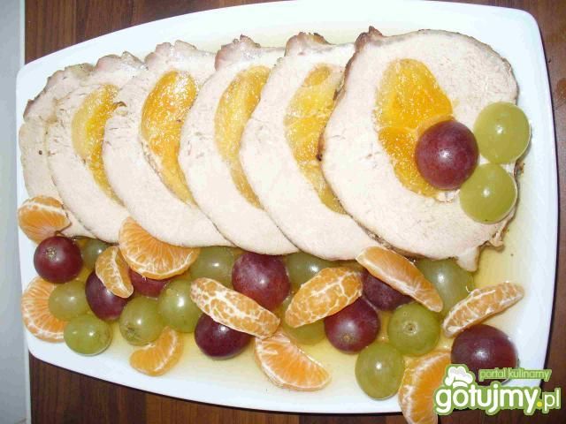 Schab z morelą w galarecie