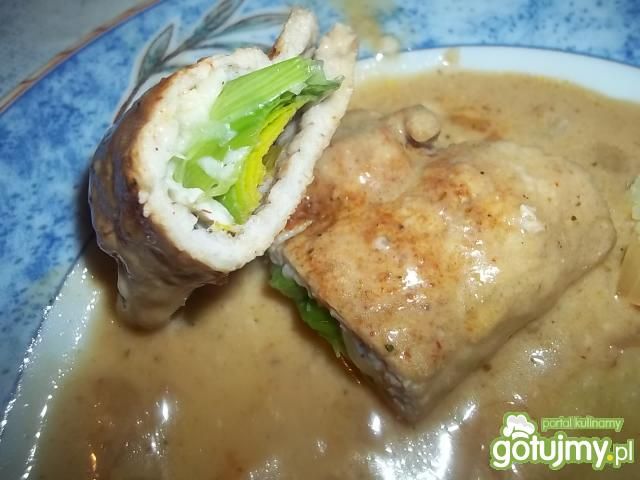 Schab z porem Schab z porem