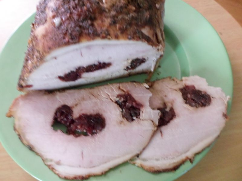 Schab z żurawiną Schab z żurawiną