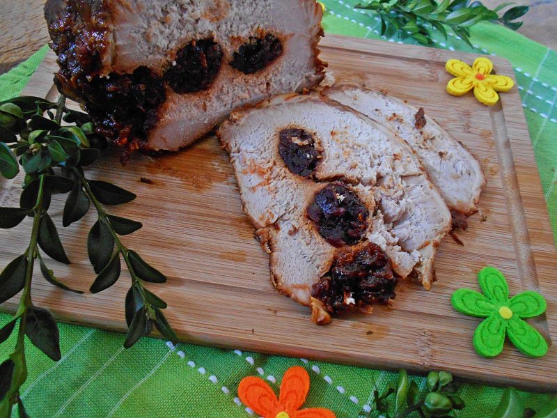 Schab z żurawiną na kanapki