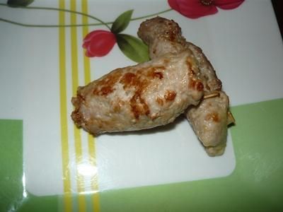 Schab zawijany z serem i ogórkiem Schab zawijany z serem i ogórkiem