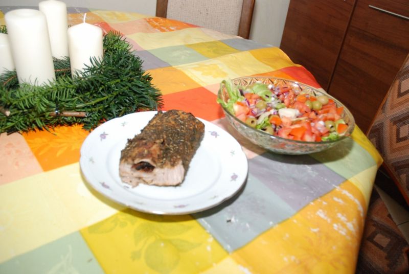 Schab ze śliwką pieczony w rękawie Schab ze śliwką pieczony w rękawie