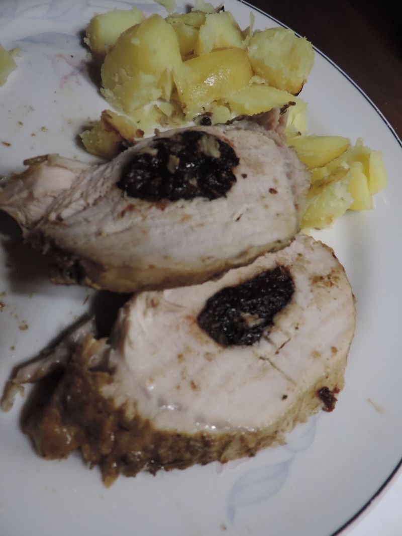 Schab ze śliwką w pysznej marynacie