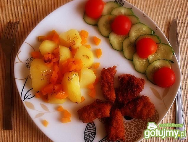 Schabiki z warzywami Schabiki z warzywami