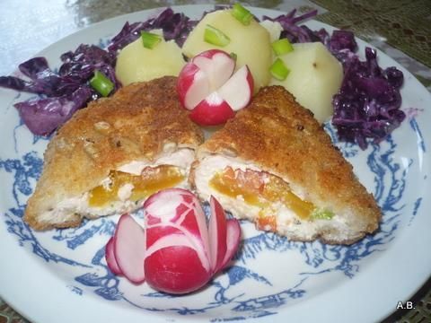 Schabowa kieszonka z okazji Dnia Kobiet