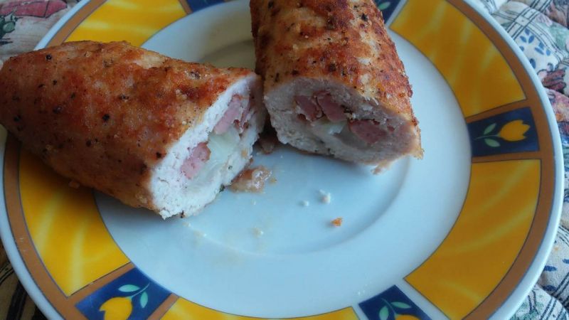 Schabowa rolada pieczona Schabowa rolada pieczona