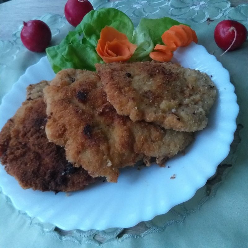 Schabowe w marynacie z majonezem