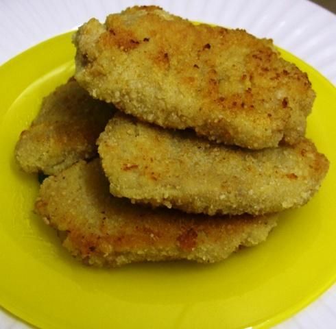 Schabowe w panierce z mascarpone