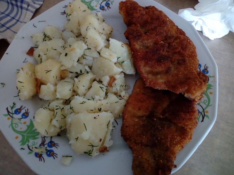 Schabowe w paprykowej panierce Schabowe w paprykowej panierce