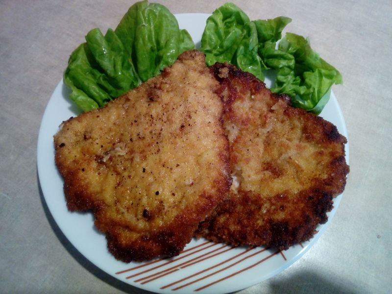 Schabowe z majonezem