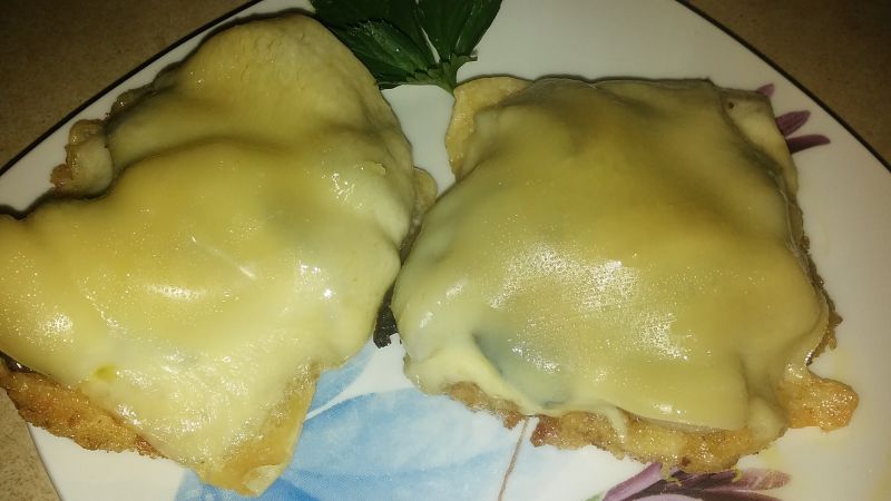 Schabowe z pieczarkami i serem Schabowe z pieczarkami i serem