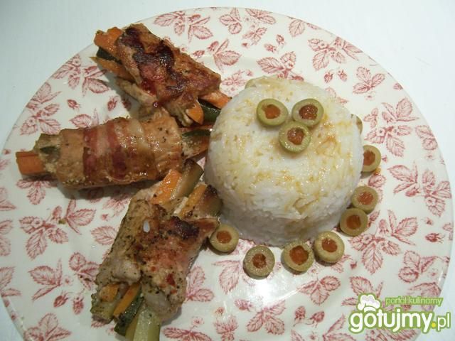 Schabowe zawijasy z warzywami