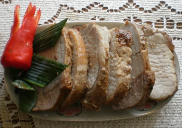 Schabowy fusion z sosem Teriyaki :