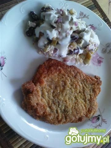 Schabowy w mące kukurydzianej