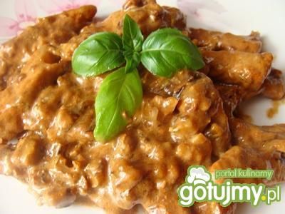 Schabowy w orzechowym sosie Schabowy w orzechowym sosie