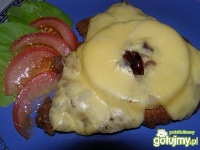 Schabowy z ananasem i żurawiną Schabowy z ananasem i żurawiną