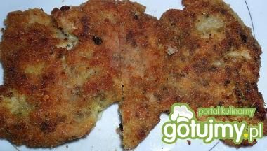 Schabowy z bazylią w białku