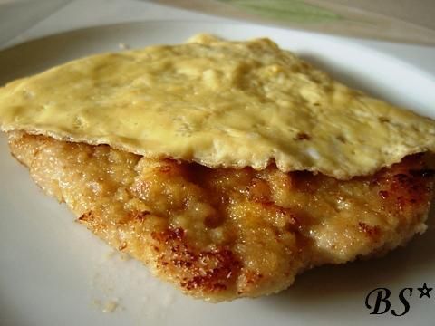 Schabowy z jajeczkiem Schabowy z jajeczkiem