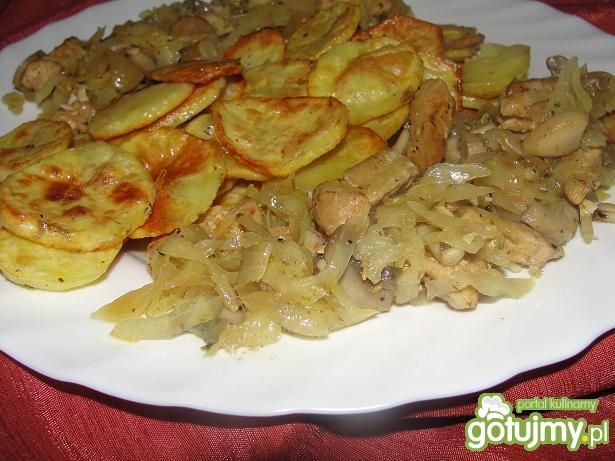 Schabowy z kapustą  Schabowy z kapustą