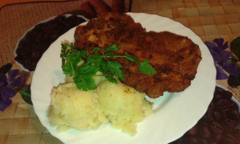 Schabowy z kością Schabowy z kością
