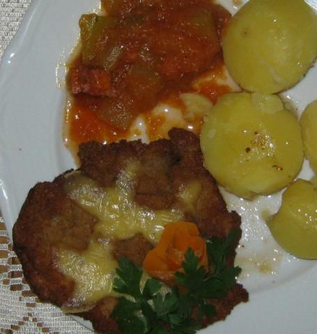 Schabowy z serem Schabowy z serem