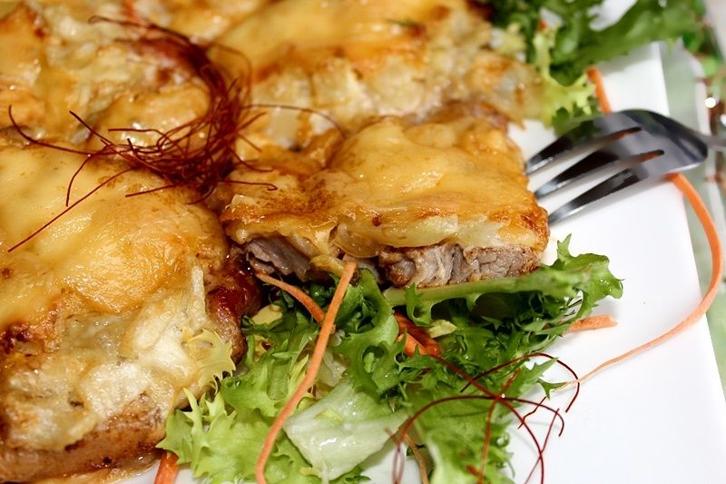 Schab/schabowe pieczone po rusku Schab/schabowe pieczone po rusku