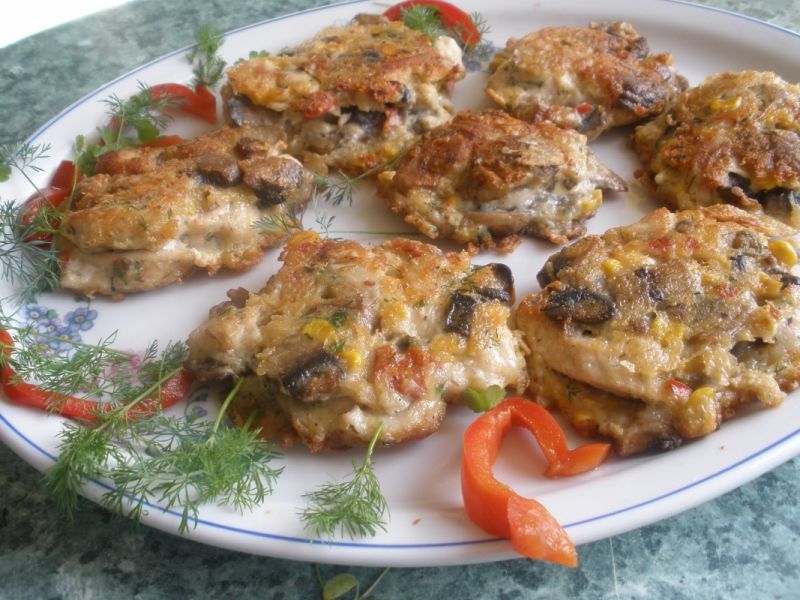 Sękacze z warzywami  Sękacze z warzywami