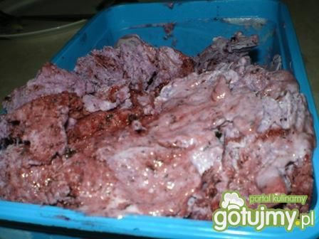 Semifreddo mocno jagodowe Semifreddo mocno jagodowe