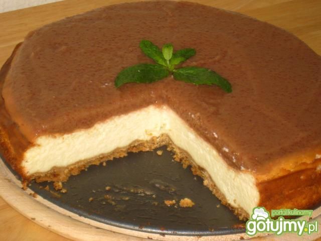 Senik z musem rabarbarowo-malinowym